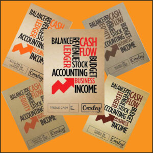CROXLEY Bookkeeping / Accounting Books (Soft Covers)