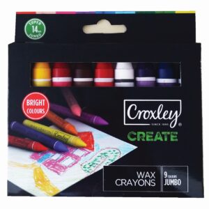 CROXLEY CREATE Jumbo Wax Crayons