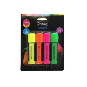 CROXLEY CREATE Assorted Highlighters Card 4
