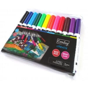CROXLEY Jumbo Fibretip Markers