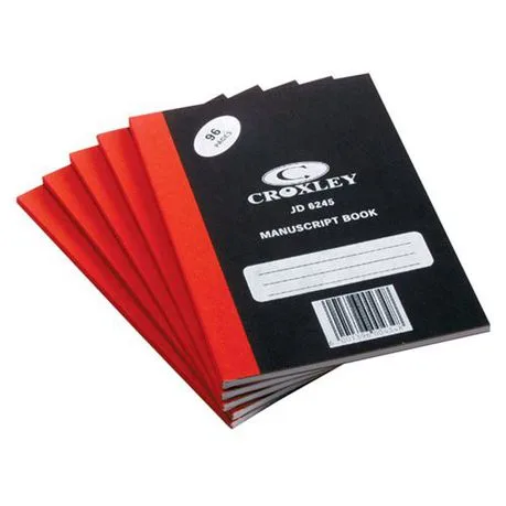CROXLEY Counter | Manuscript | Note Book Hardcovers (A6)