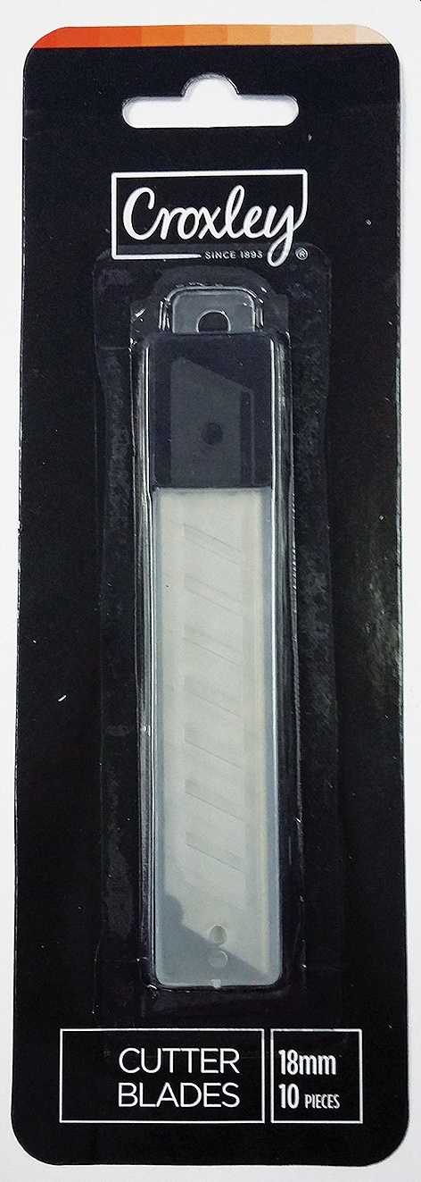 CROXLEY 18mm Blades Pack of 10