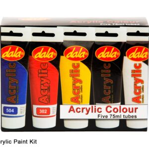 Dala Acrylic Paint Set - 5 x 75mm