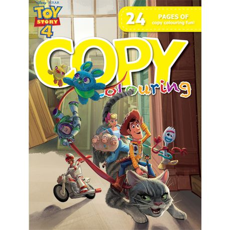 Disney Toy Story 4 24 Page Copy Colour Book