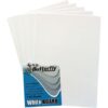 BUTTERFLY A4 Pastel Board Packs White