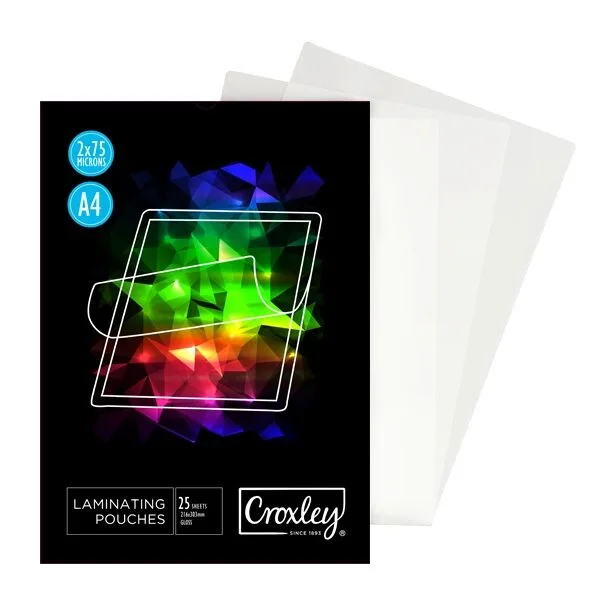 CROXLEY Laminating Pouches