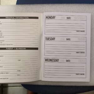 Alternative view of CROXLEY Homework Book