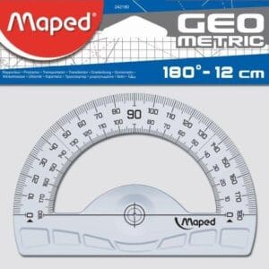 MAPED Protractor 12cm