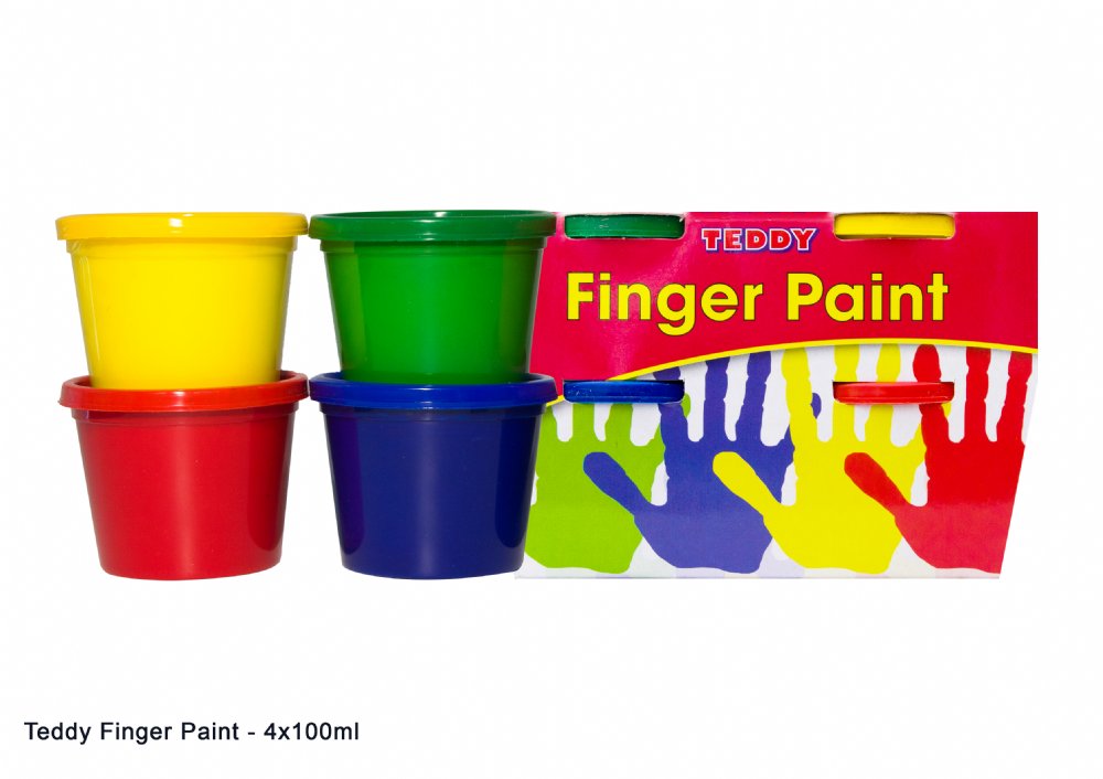 Finger Paint Kit 4x