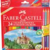 FABER CASTEL Colour Pencil ECO HEXAGONAL 24