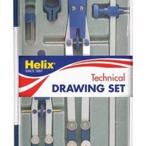 HELIX Drawing Set Precision Plus 6-Piece (Boxed)