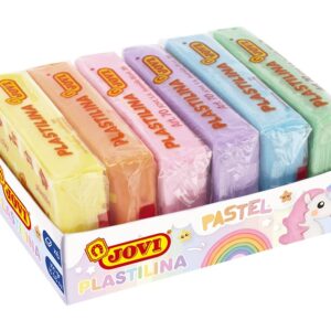 JOVI Plastilina Modelling Clay Assorted Pastel Colours