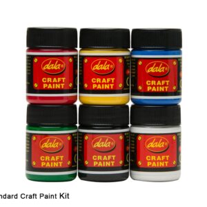 DALA Craft Paint Standard 6 x 50ml Kit