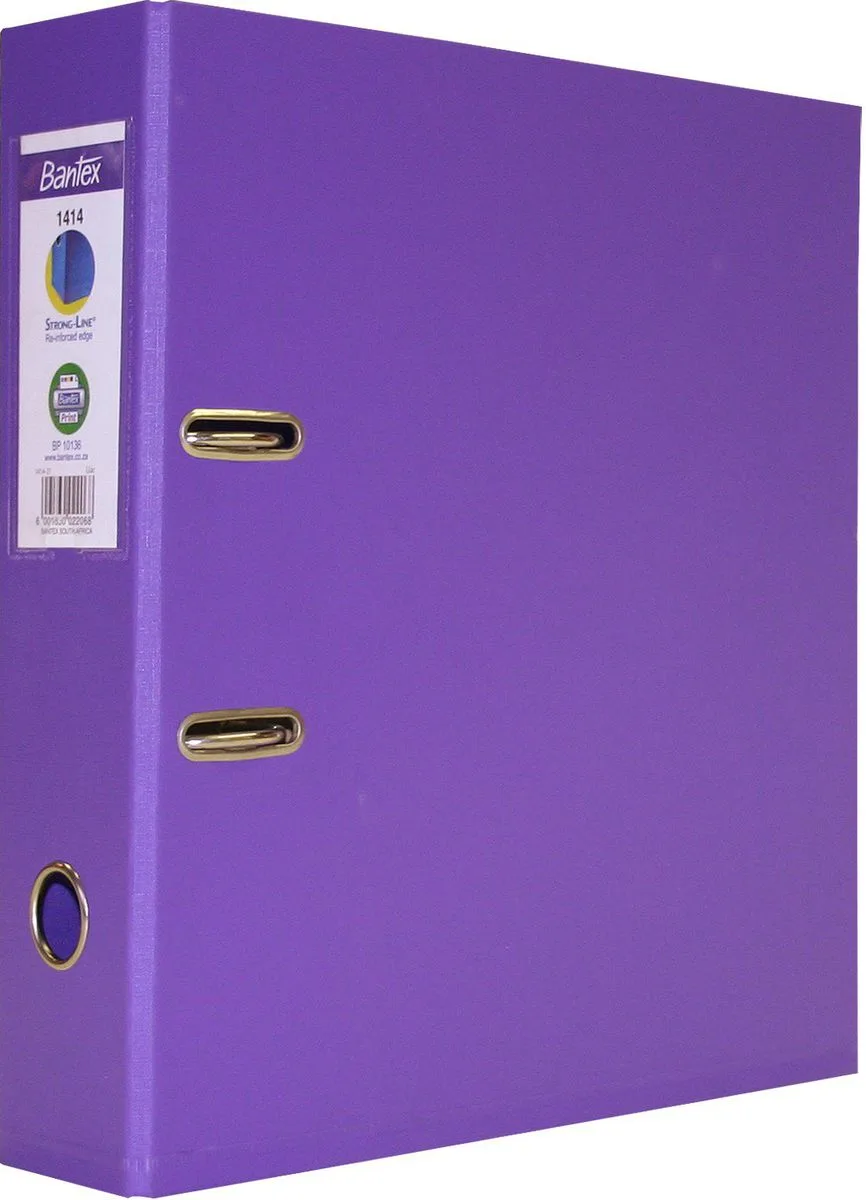BANTEX Lever Arch Files - PP A4 70mm - Image 4