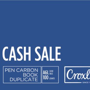 CROXLEY A6 Pen Carbon Cash Sale Book