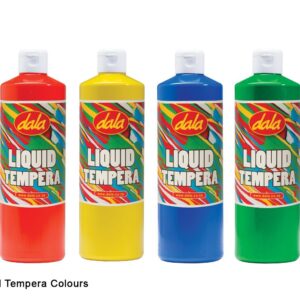 DALA Liquid Tempera Paint - Standard Colours (1L)