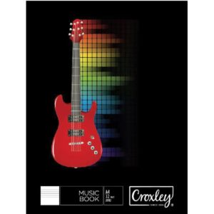 Alternative view of CROXLEY Stave Music Book