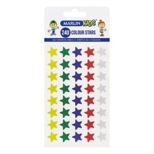 Marlin Self Adhesive Star Labels