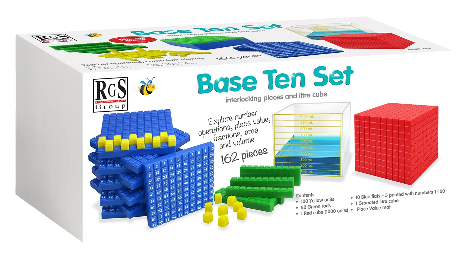 Base Ten Sets (122 Piece)