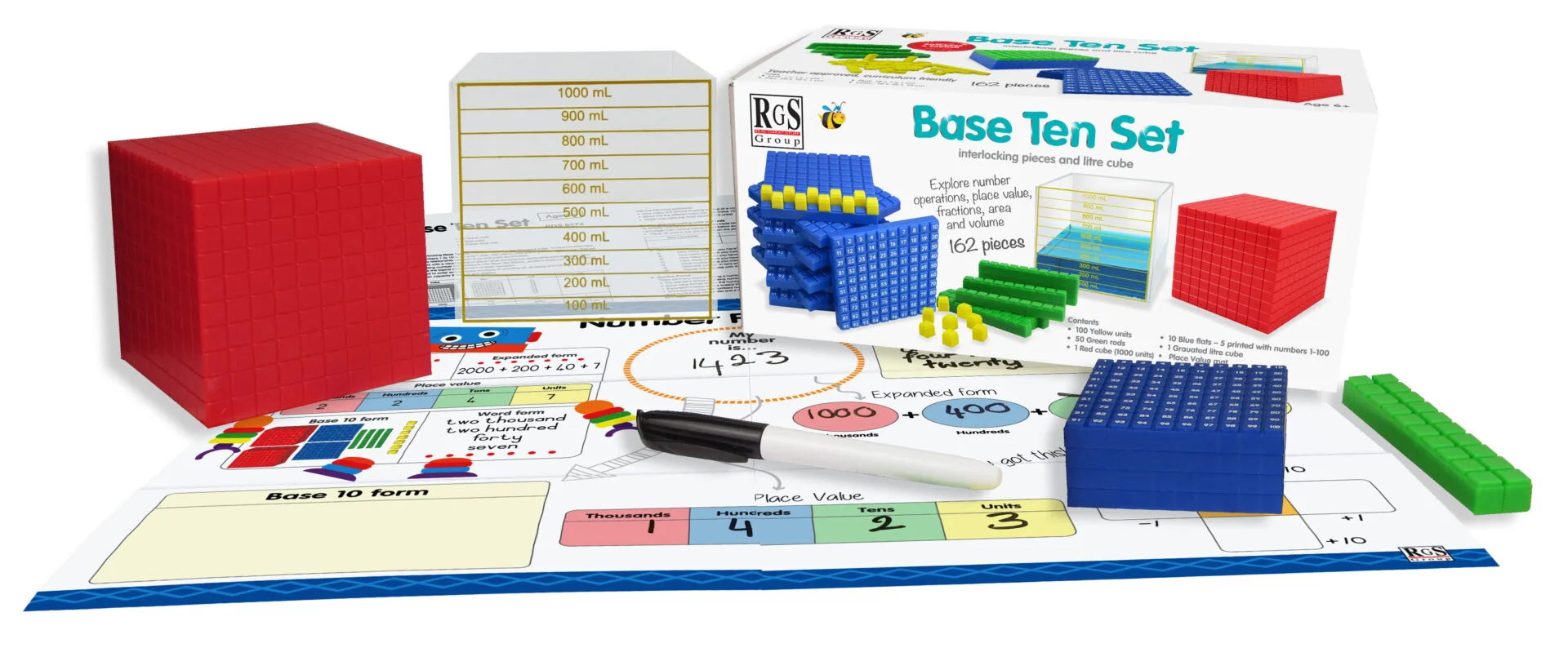 Base Ten Sets (122 Piece) - Image 3