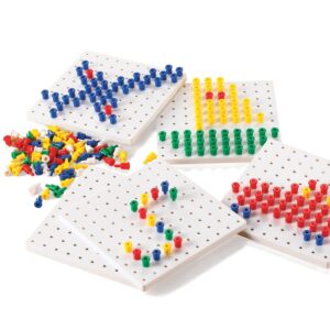 EDX Education - Pegboard Set S 5pc & 1000 Pegs Polybag