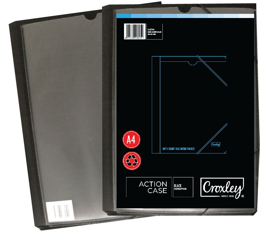 CROXLEY A4 Action Case Black