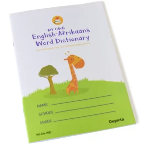DEPICTA - My Own English-Afrikaans Word Dictionary