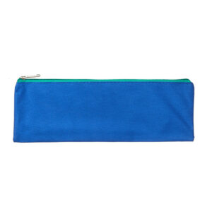 Meeco Nylon Pencil Bag Large Blue