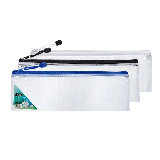 MEECO Mesh Pencil Bags