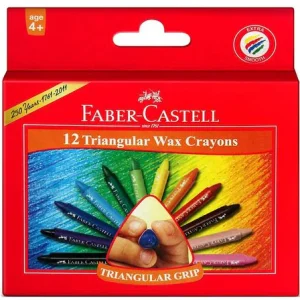 Faber Castell Wax Crayons Triangular