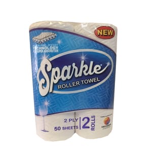 Roller Towel White 2Ply