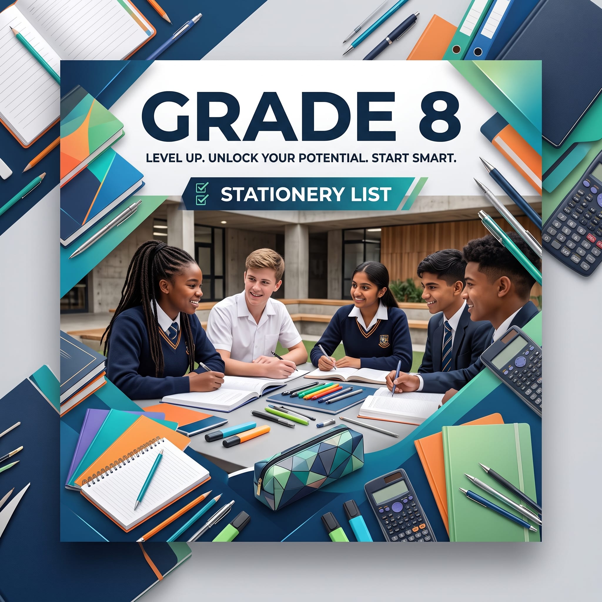 Wynberg Boys High | Grade 8 - School Stationery Lists 2027