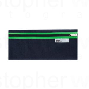 Denim Pencil Bag (Side Zipper) - Image 3