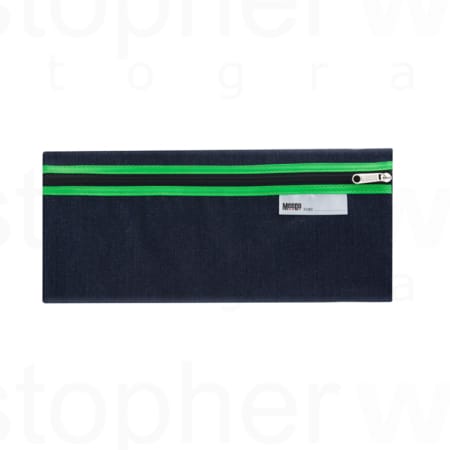 Denim Pencil Bag (Side Zipper) - Image 3
