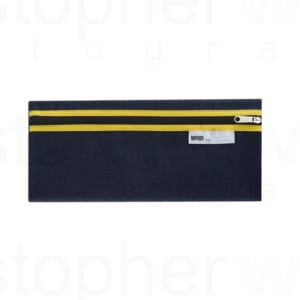 Denim Pencil Bag (Side Zipper) - Image 5