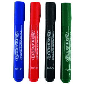 Collosso-Bullet-Point-Permanent-Marker-4-Piece-Set