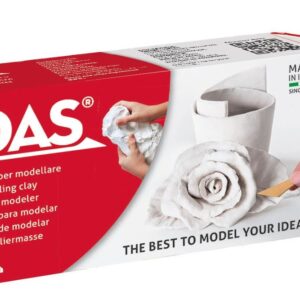 DAS Air Hardening Modelling Clay 500g White